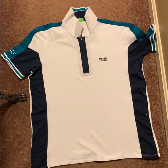 boss golf polo shirts